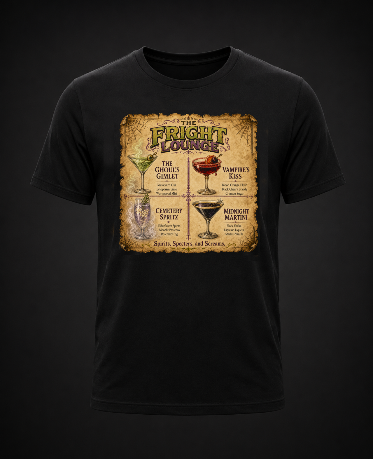 Drink Menu Unisex Tee