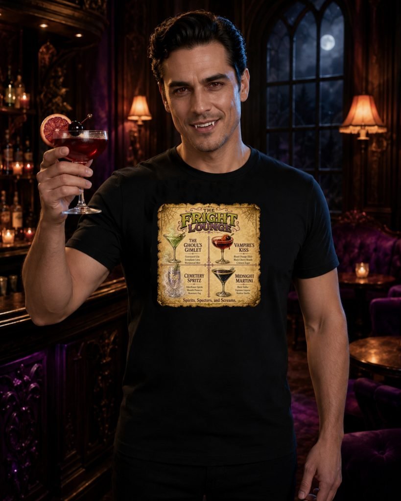 Drink Menu Unisex Tee lifestyle photo