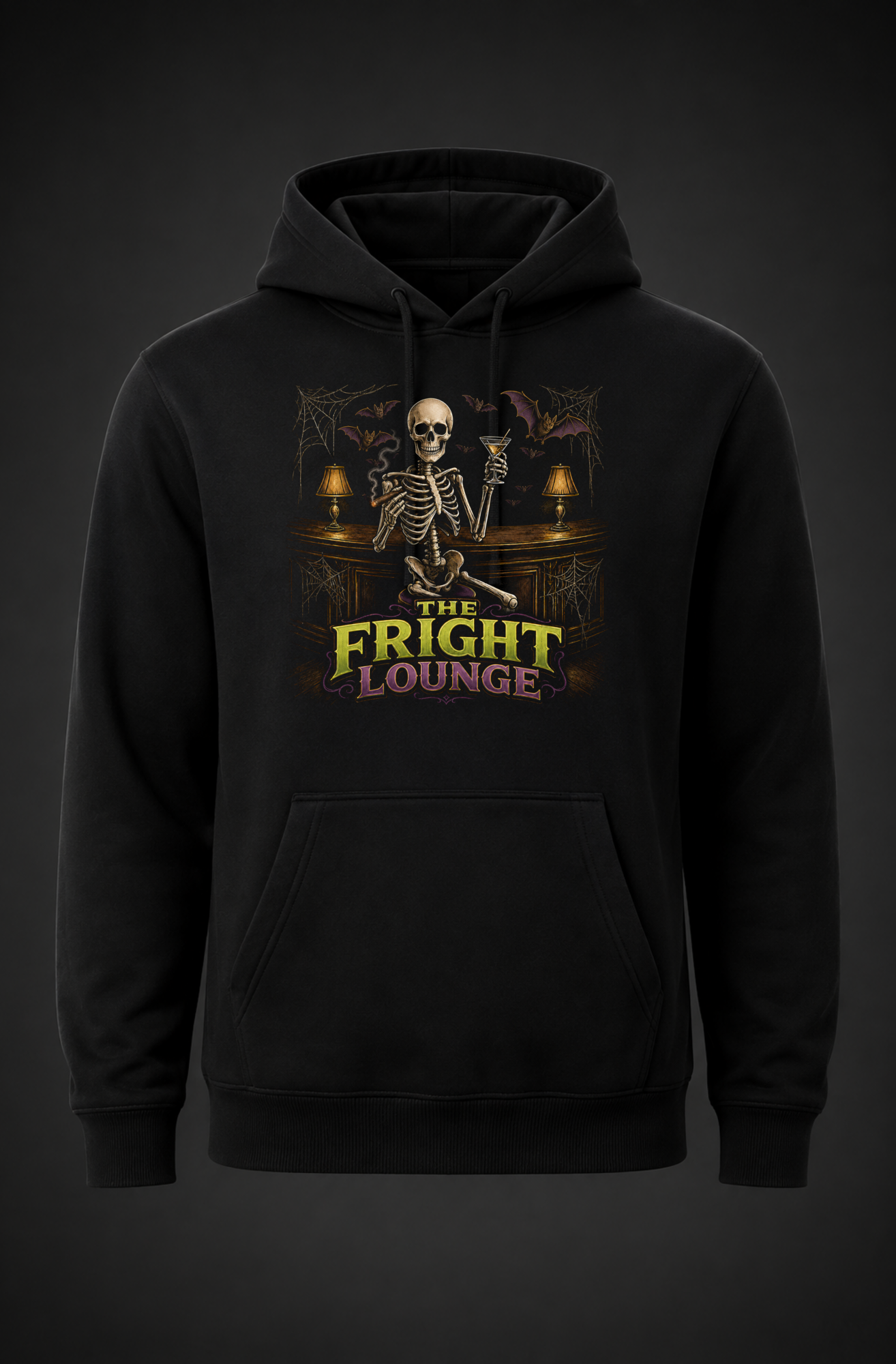 Skelly at the Bar Hoodie