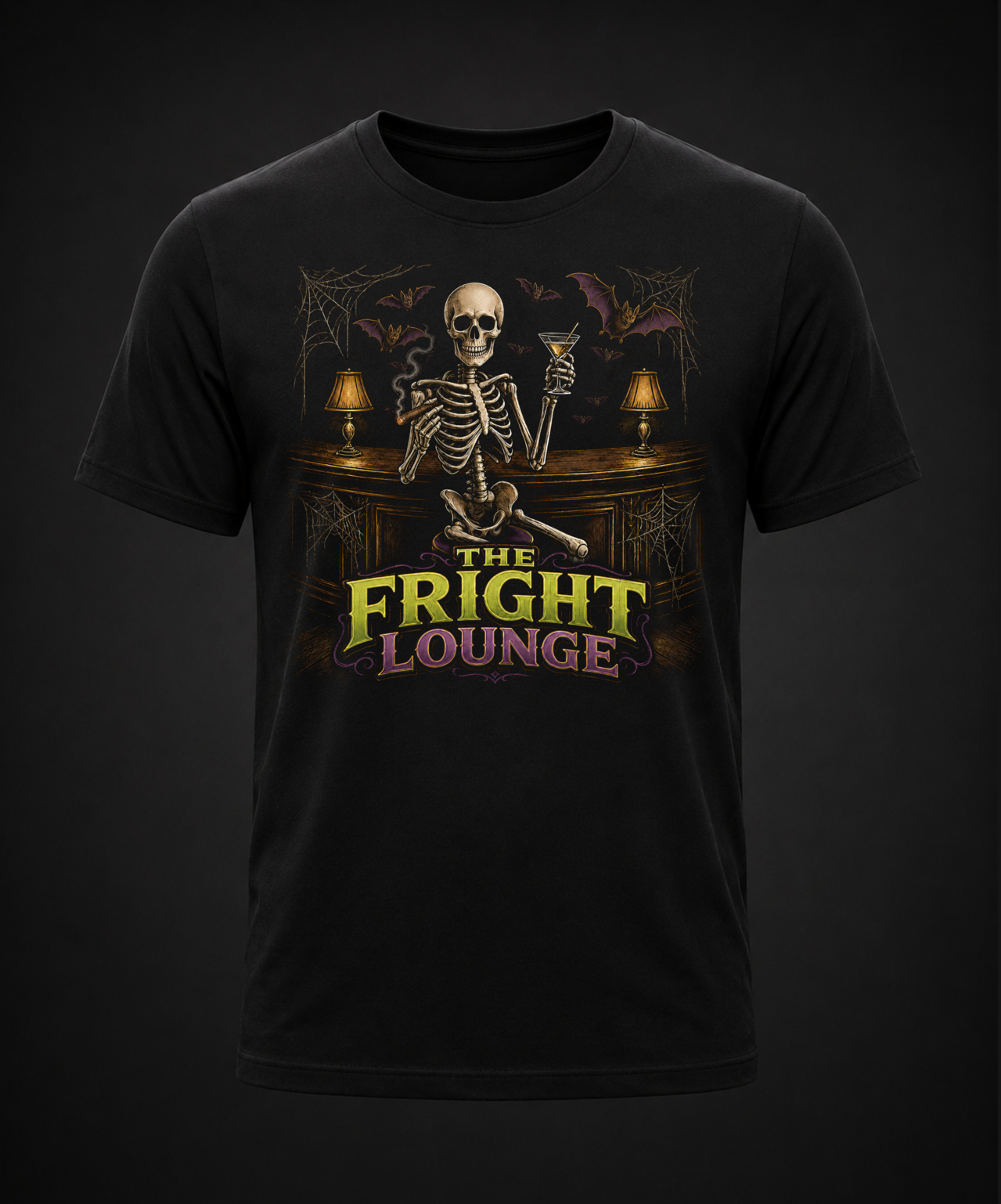 Skelly at the Bar Unisex Tee
