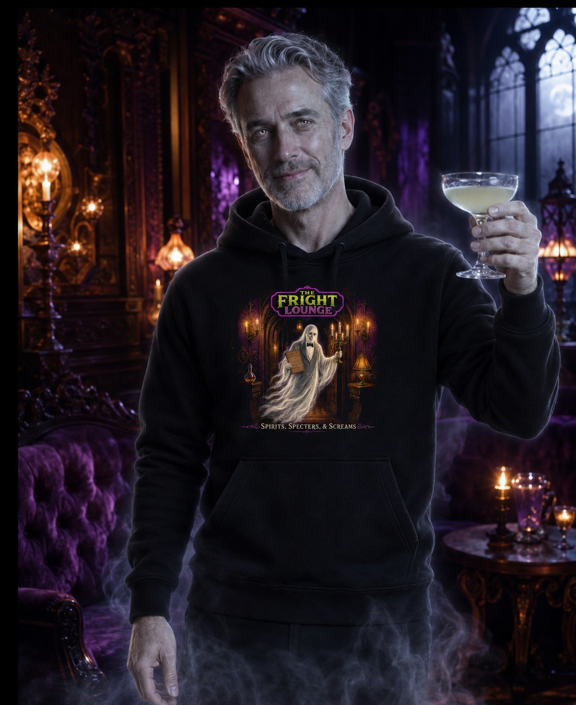 Ghost Maitre D Hoodie — lifestyle photo